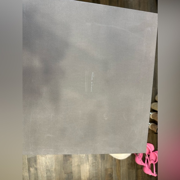 RICK OWENS Green Calfskin High Sneakers - Picture 2 of 10